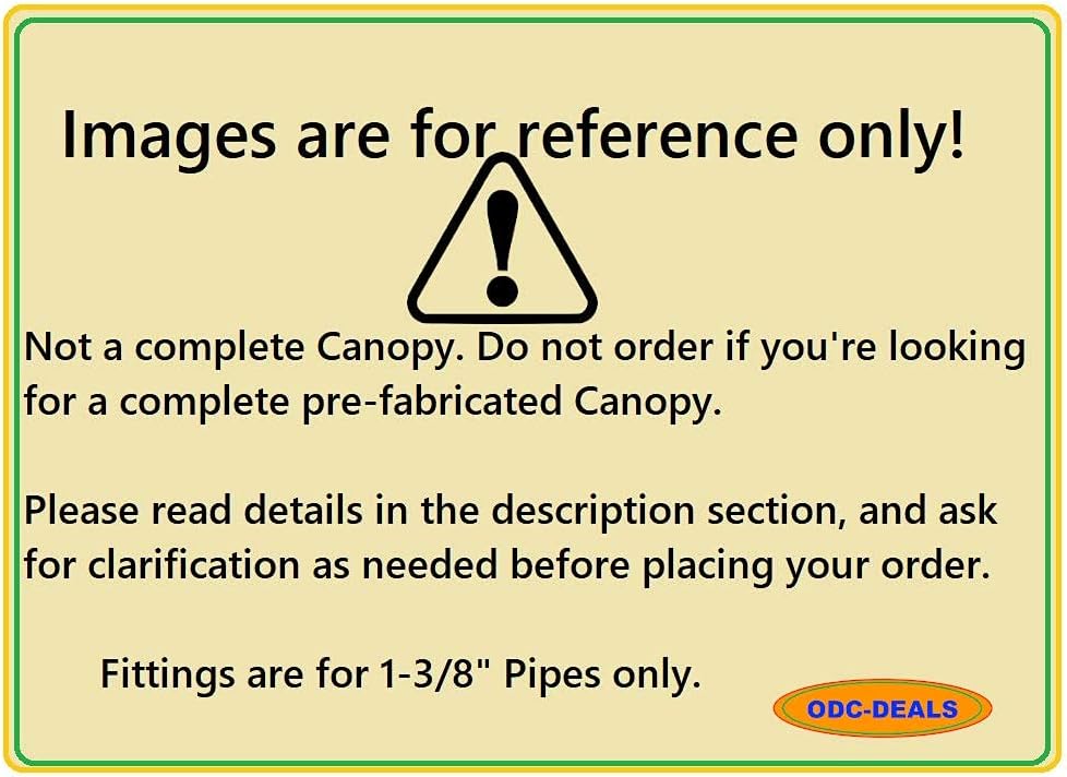 Canopy Fittings Kit 6-Leg-9pc W15973