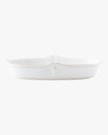 Whitewash Oblong Serving Dish D615