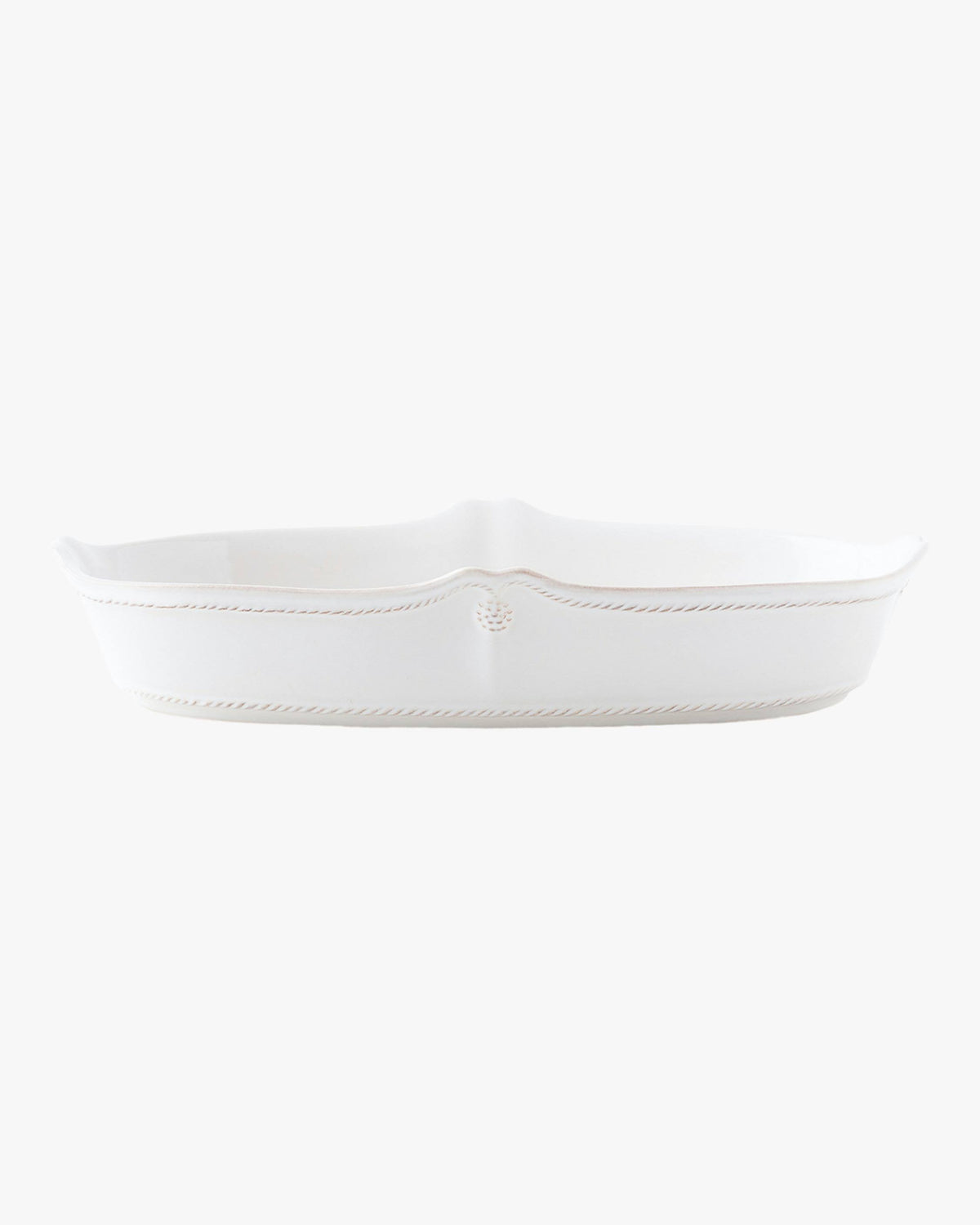 Whitewash Oblong Serving Dish D615