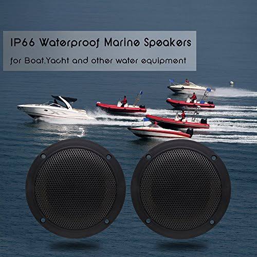 4 Inches Waterproof Marine Ceiling Wall Mount Speakers V445