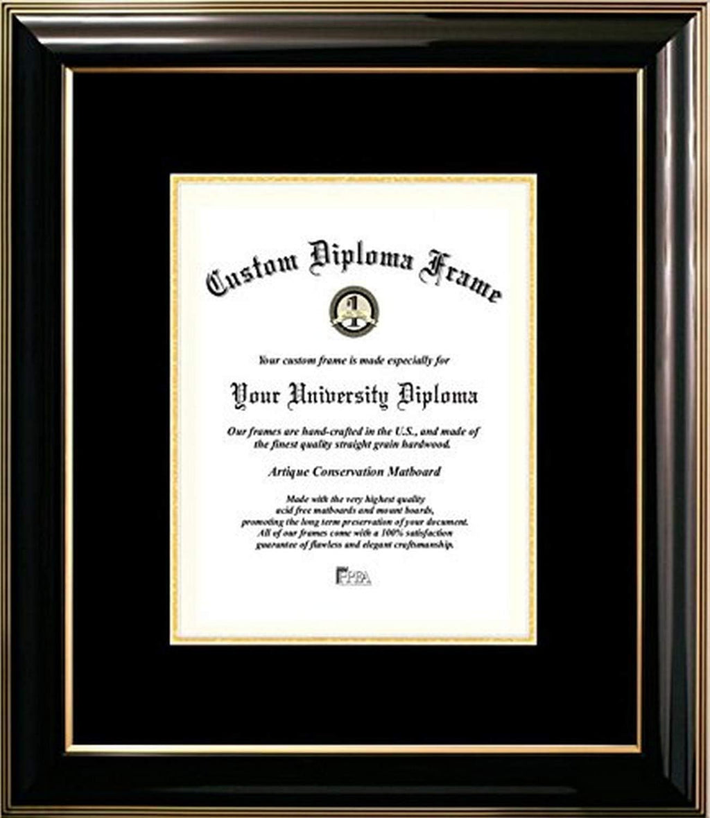 Black Certificate Frame 8.5 x 11 Inches A733