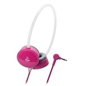 Pink Stereo Headphones H818