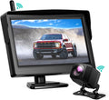 Wireless Backup Camera 4.3 Inch Monitor IP69 Waterproof 152° View O376