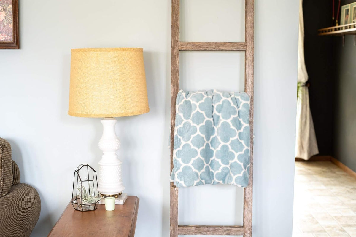Rustic Farmhouse Decorative 6 ft Ladder Recycled Reclaimed Wood N925