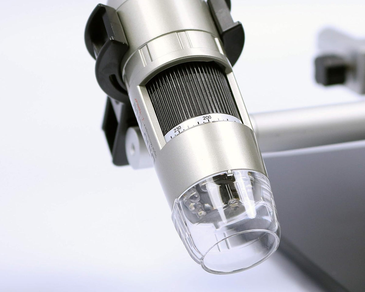 USB Digital Microscope 10x - 50x 230x Optical Magnification 8 LEDs S512145