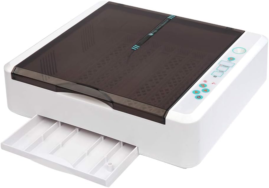 9 Egg Incubator with Temperature Control and Egg Candle Tester Pack of 2 F4749