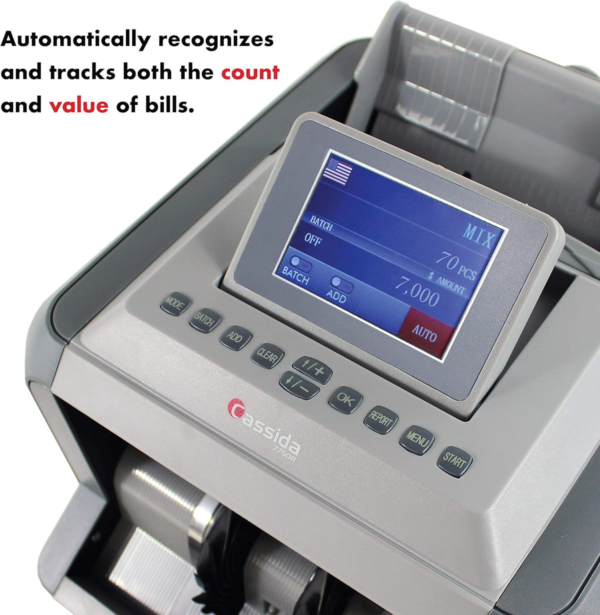 Money Counter Machine Mixed Denomination R128541