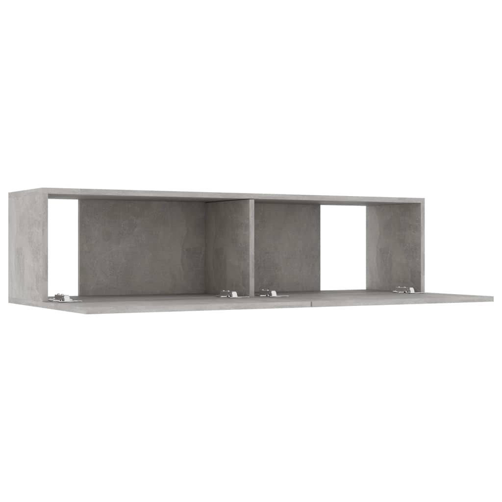 Concrete Gray Chipboard TV Cabinet L761864