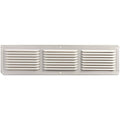 16 in. x 4 in. Aluminum Under Eave Soffit Vent in White Carton of 36 G907