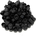Folding Chair Leg Caps 100 Pack 7/8 Non-Marring Brown Plastic J859971