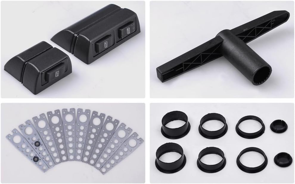 Electric Power Window Kit for 2 Door Car Pickup Truck SUV T949