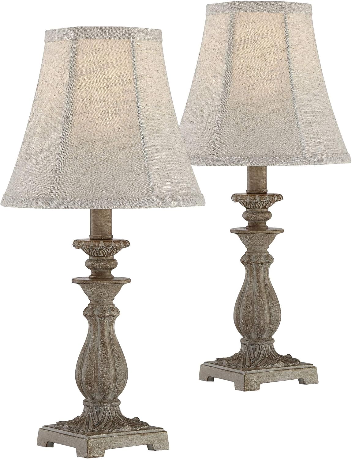 Set of 2 Candlestick Accent Table Lamps S856