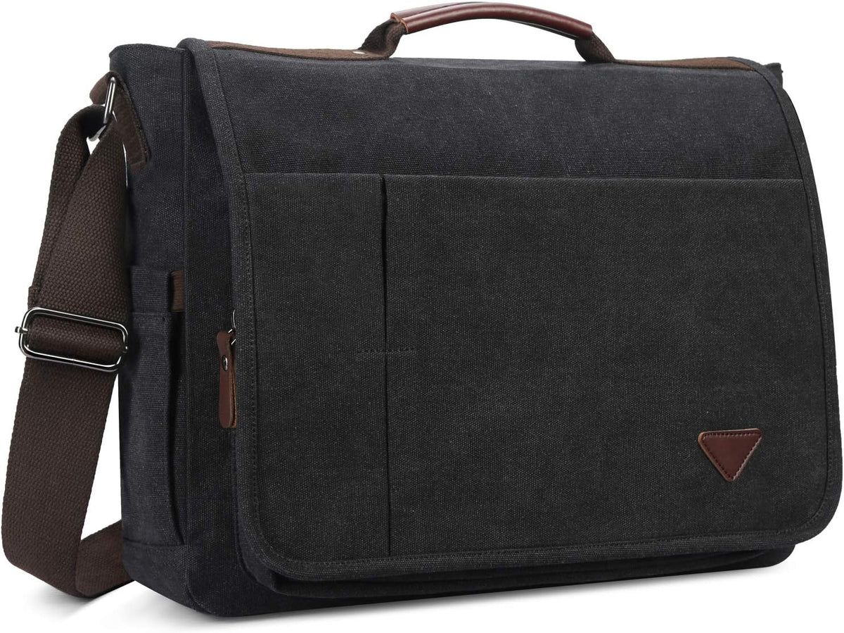 17 inch Canvas Messenger Bag Y973
