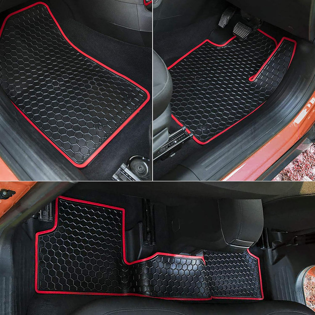 All Weather Rubber Floor Mats & Cargo Liners Set J645108