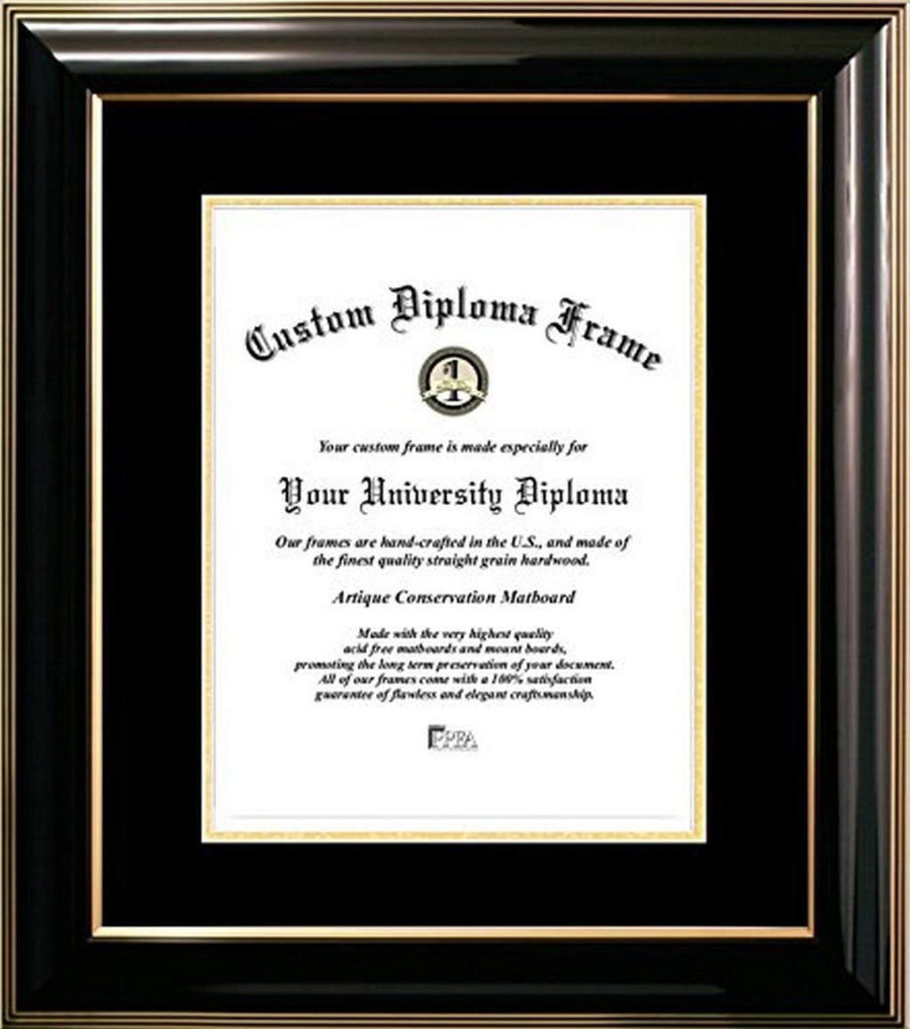 Black Certificate Frame 8.5 x 11 Inches A733