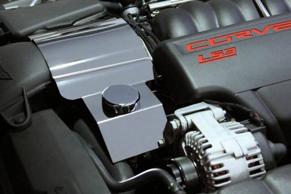 Polished Throttle Body Cover Q577