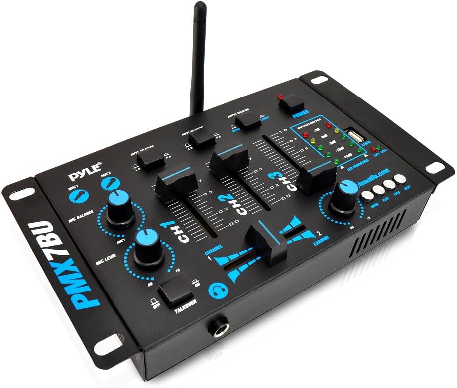 3 Channel Bluetooth DJ Controller Sound Mixer J602
