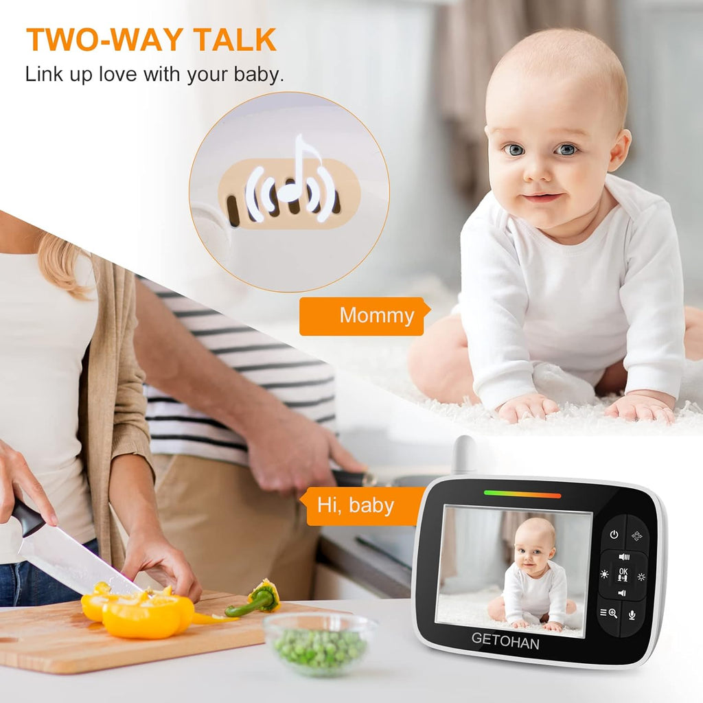 Video Baby Monitor with Camera and Audio M25613