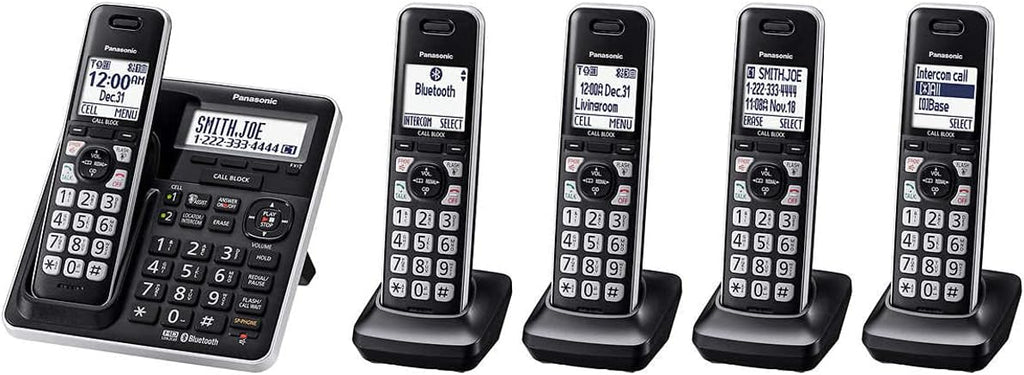 Expandable Cordless Phone System with 5 Handsets R629245