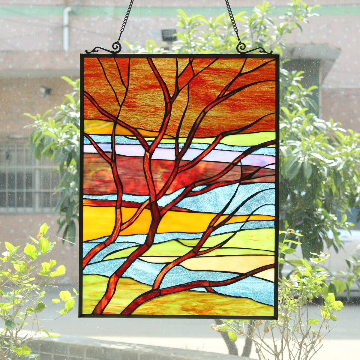 Multi-Color Window Panel Suncatcher A517635