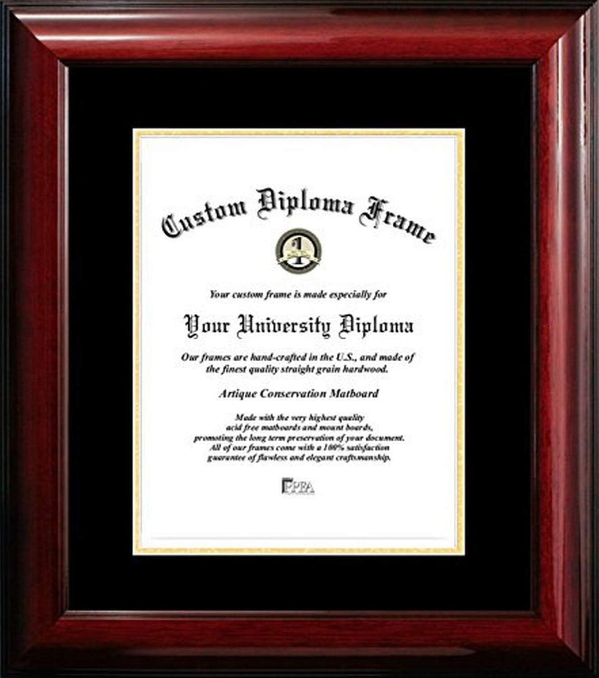 Black Certificate Frame 8.5 x 11 Inches A733