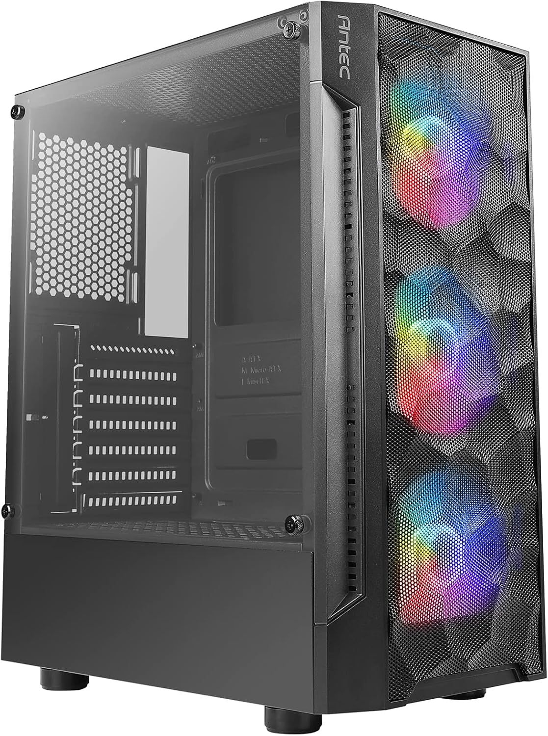 ATX Mid-Tower Case with Tempered Glass Side Panel A5013