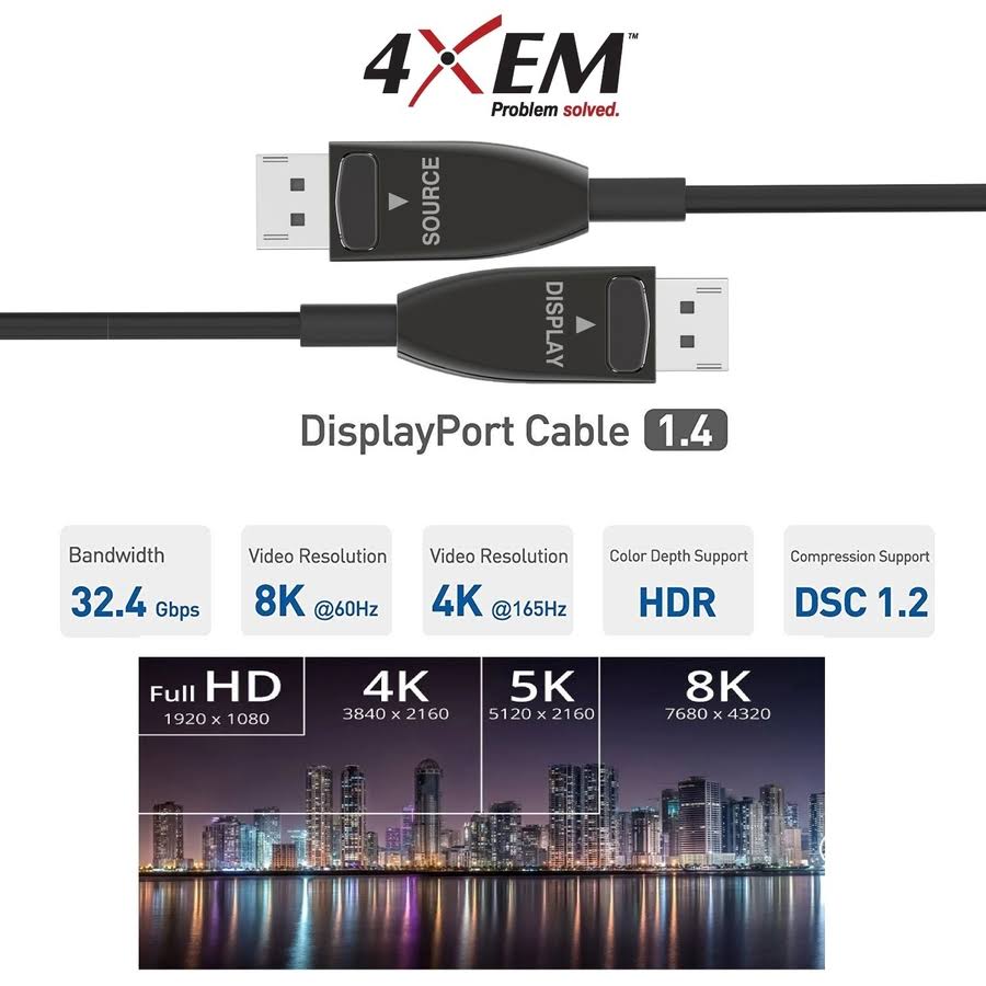 DisplayPort Cable 49 ft Z2898