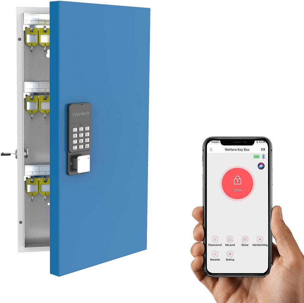 Metal Key Lock Box with Combination Lock O3341