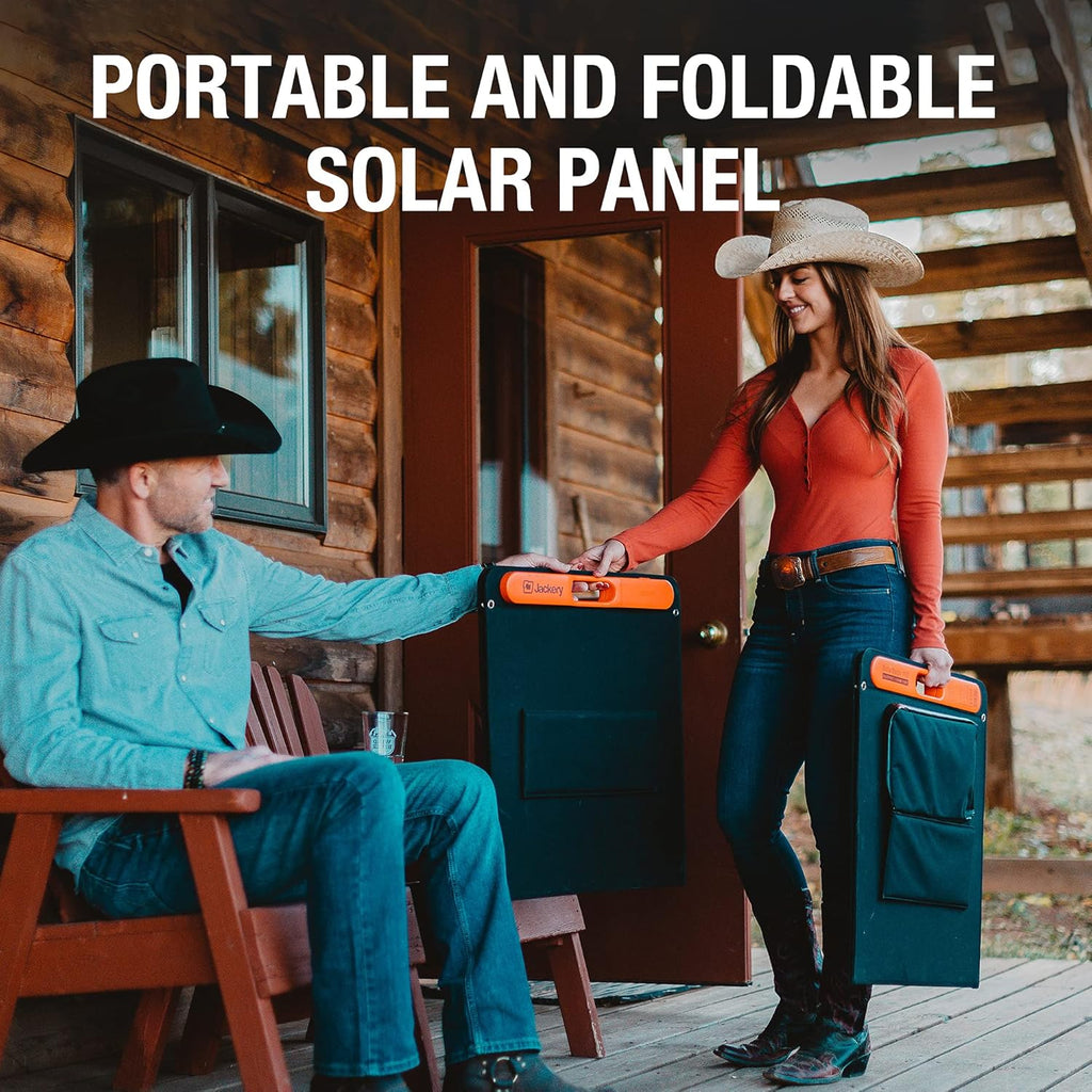 100W Portable Foldable Solar Panel with USB Outputs A70804