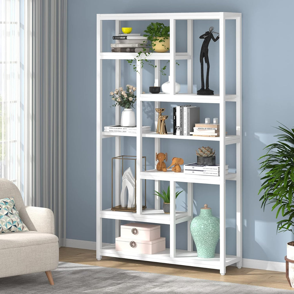 7-Tier 78.4 inch Tall Bookshelf N3628