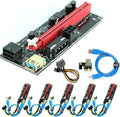6 Pack PCI-E Riser Express Cable 16X to 1X with 60cm USB 3.0 Cable D3044