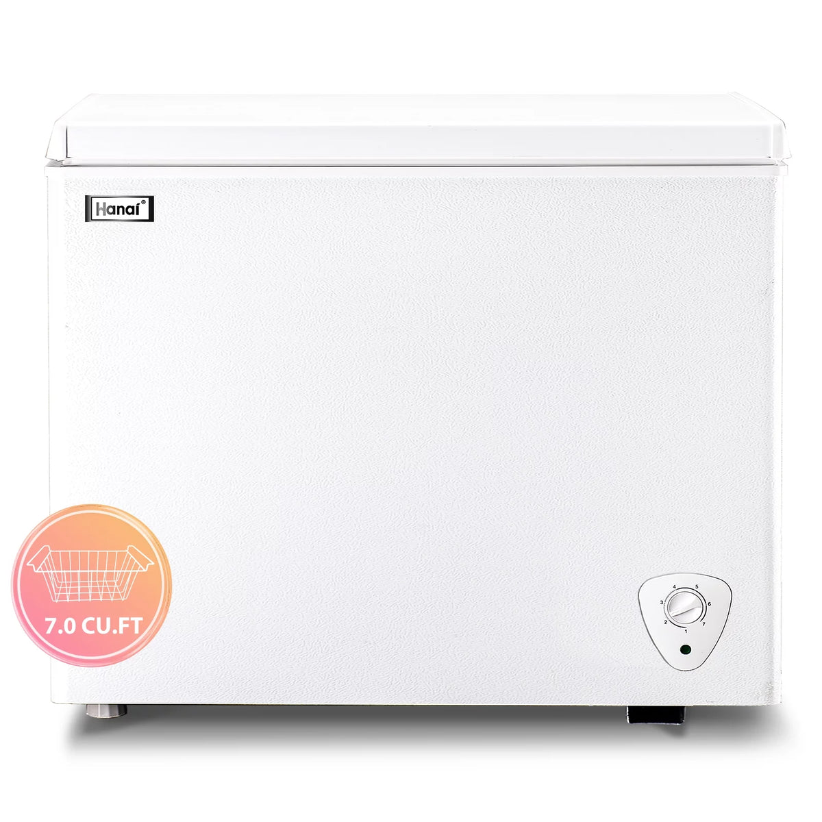 3.5 Cu Ft White Chest Freezer N249936
