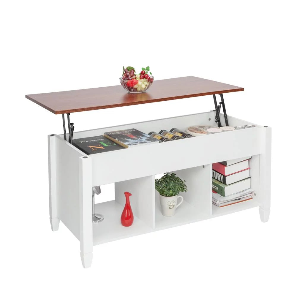 Lift Top Coffee Table with Hidden Compartment D643