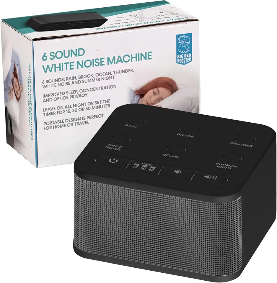 Portable White Noise Machine 6 Sleep Sounds S14308