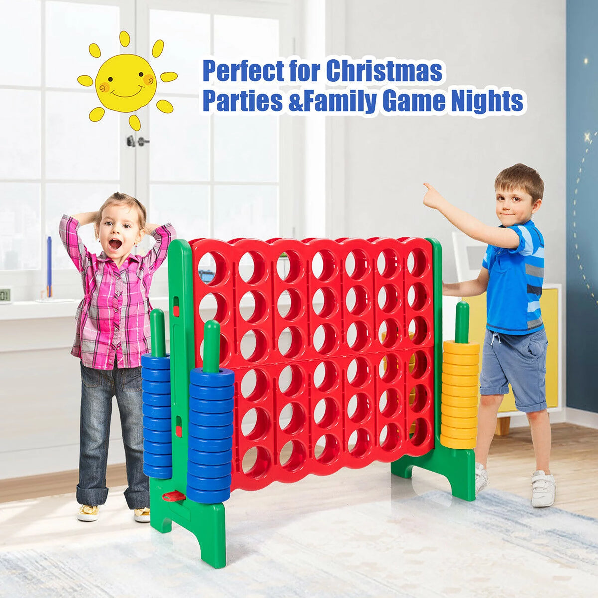 4 in A Row Giant Game Set V627196