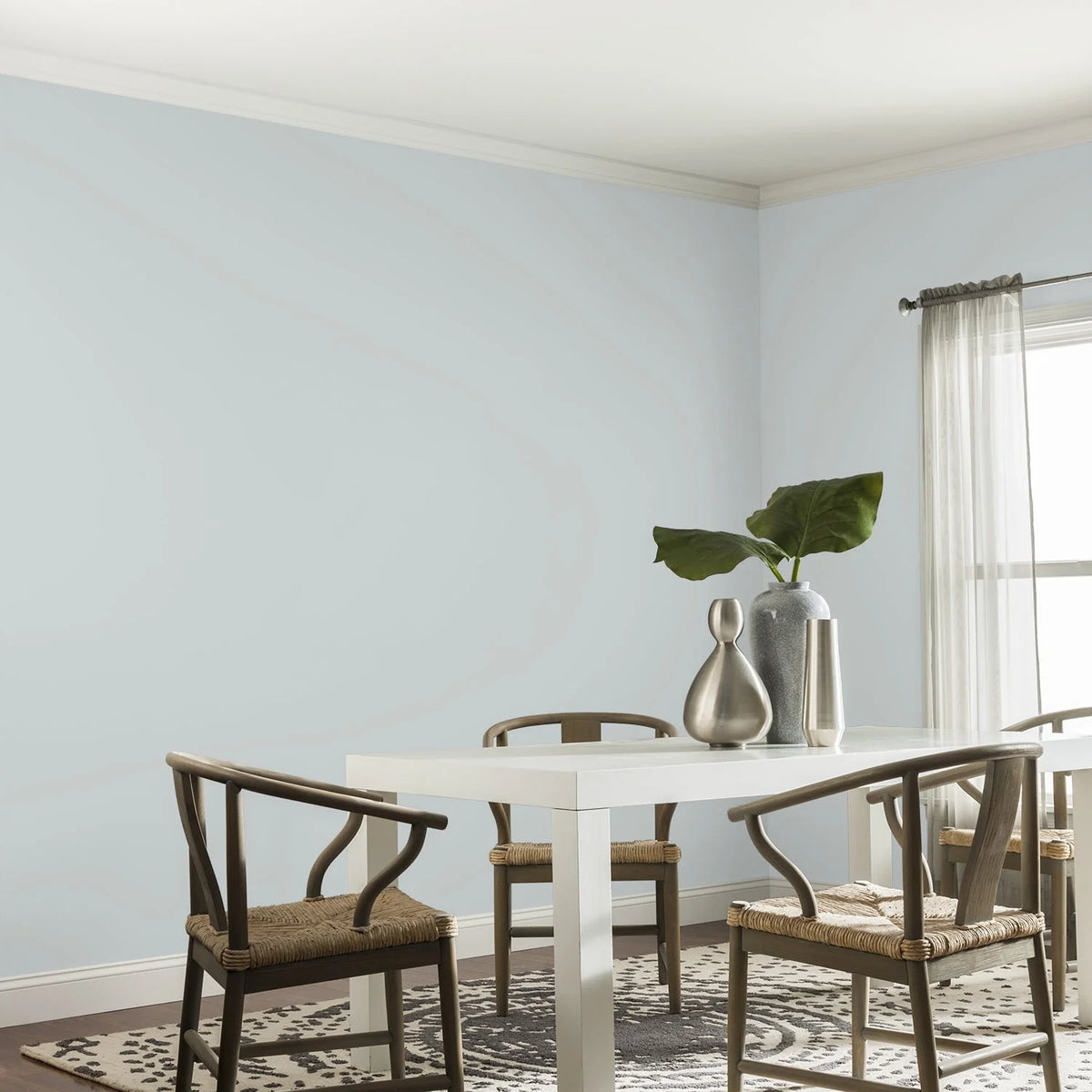 Interior Wall Paint Gray Eggshell 1 Gallon N45532