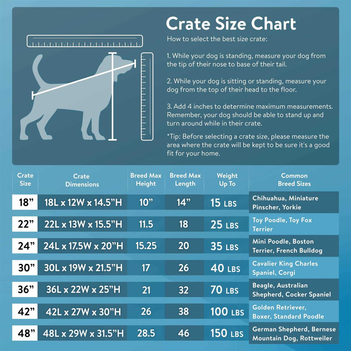 Double Door Folding Wire Dog Crate with Divider A6619