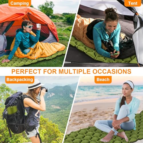 Double Self Inflating Sleeping Pad for 2 Person W51542