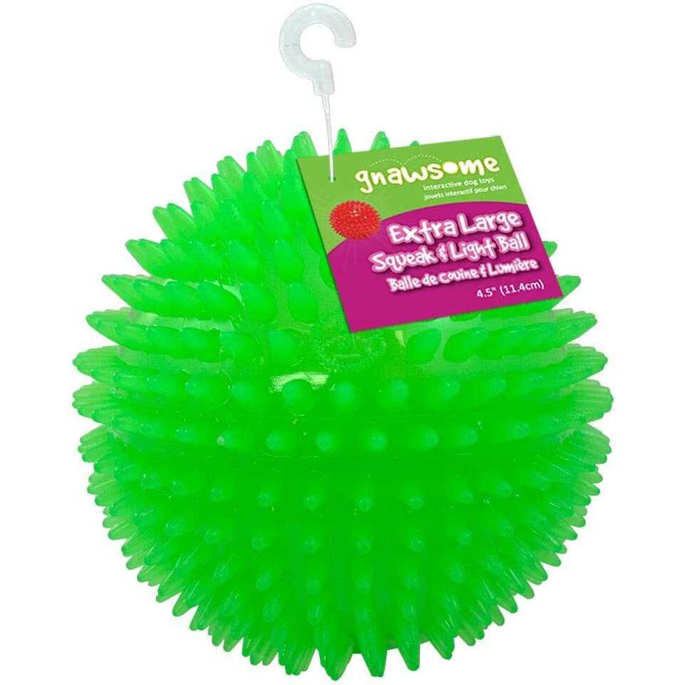 Large Squeak & Light Ball Dog Toy B689