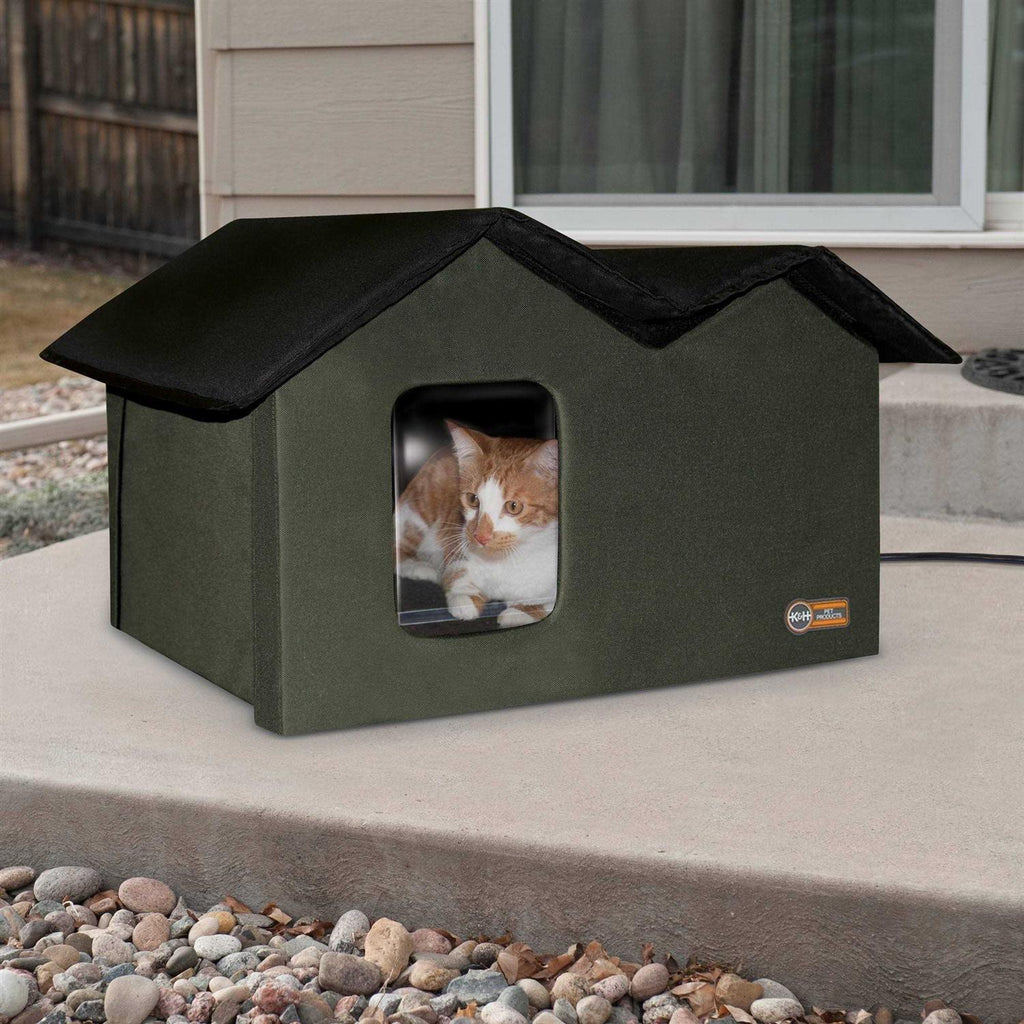 Extra-Wide Outdoor Kitty House Q116