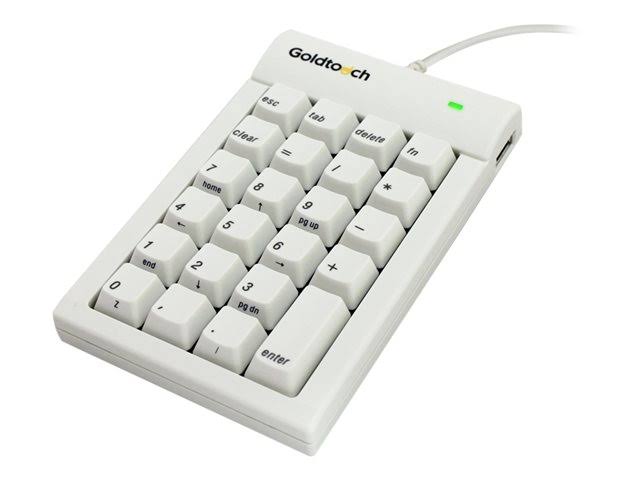 White Numeric Keypad P859