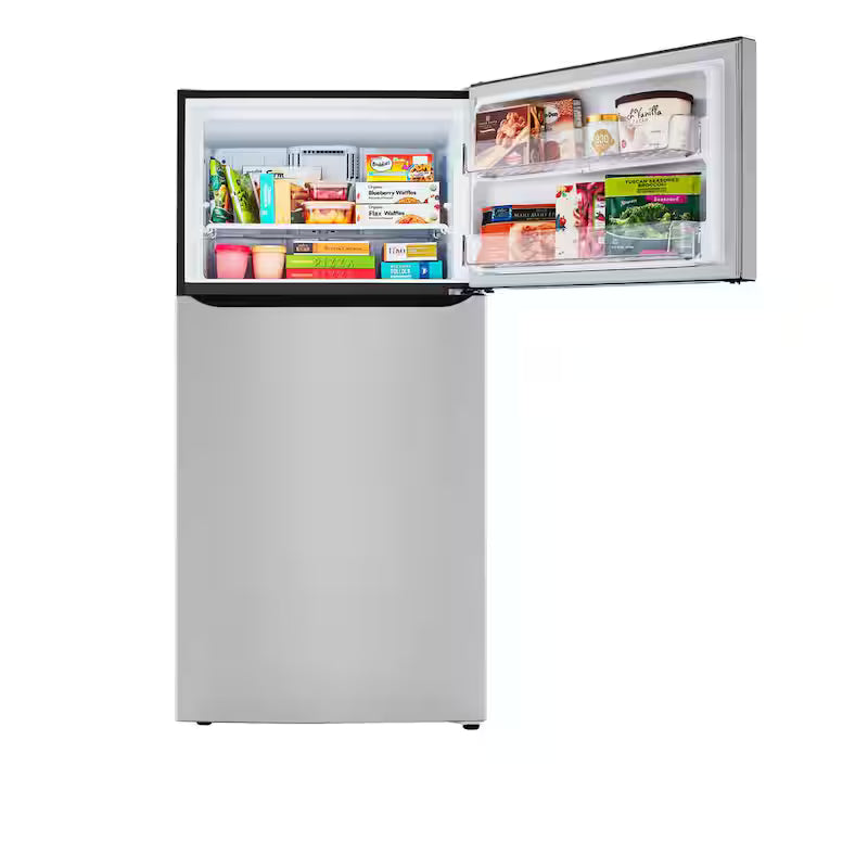 24 cu. ft. Top Mount Freezer Refrigerator Stainless Steel E710