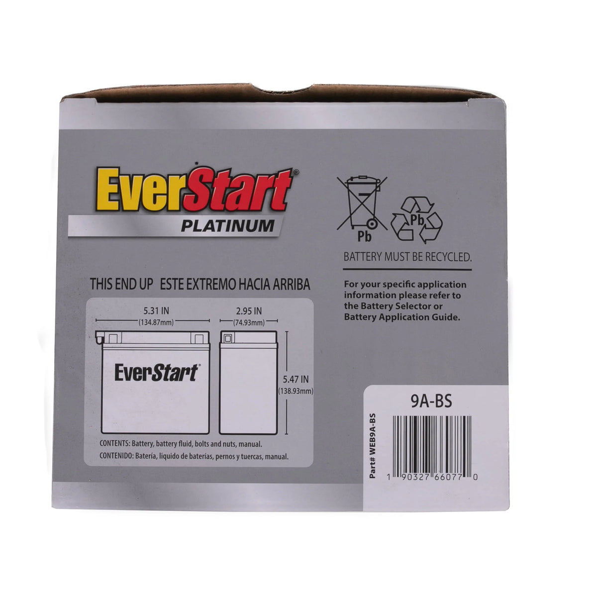 12 Volt Battery L1555