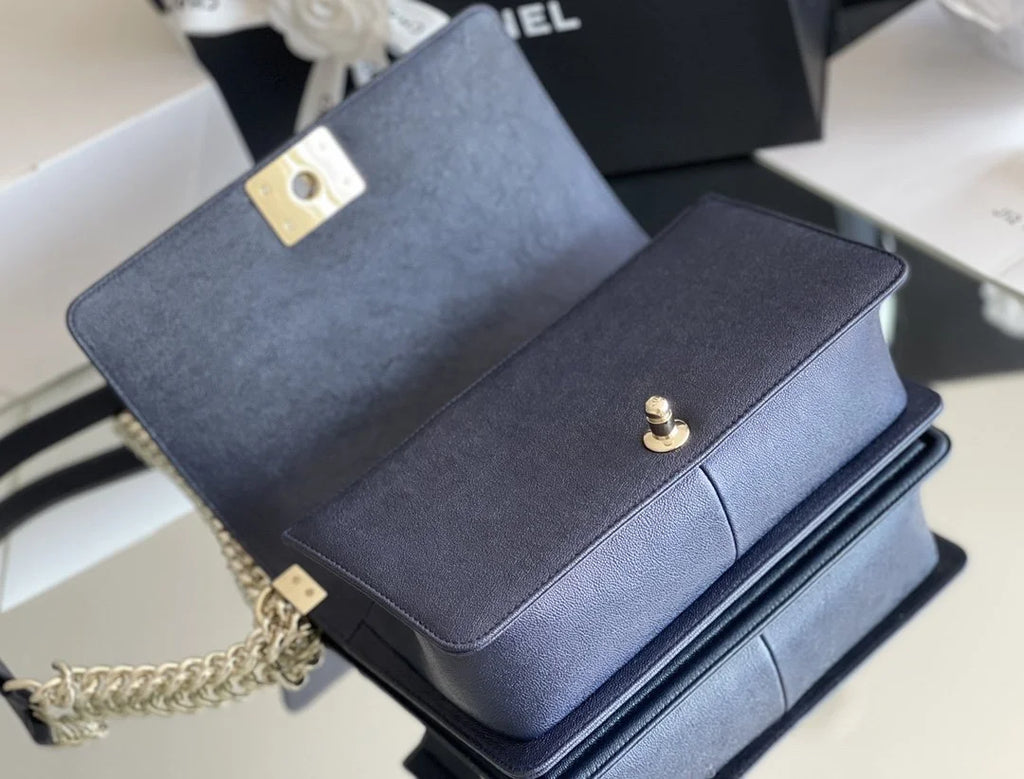 Medium Dark Blue Handbag J271