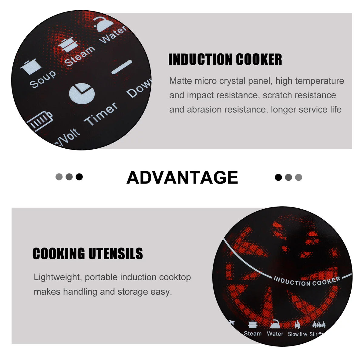 1000W Portable Induction Cooktop Z97850