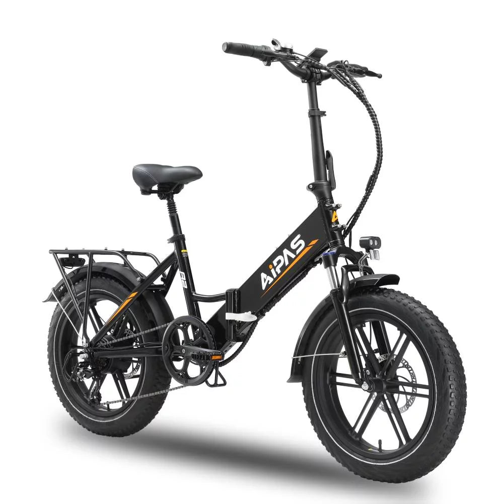 Folding Electric Bike 750W 48V 20inch Black L460