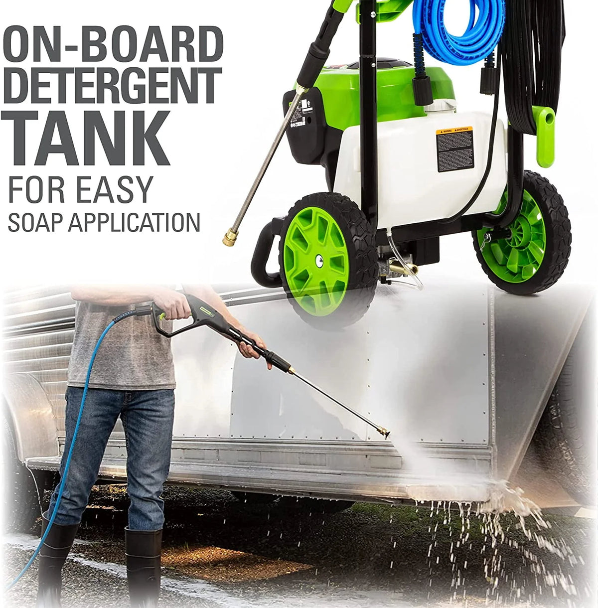 2300-PSI 14 Amp 2.3-GPM Brushless Pressure Washer V4446