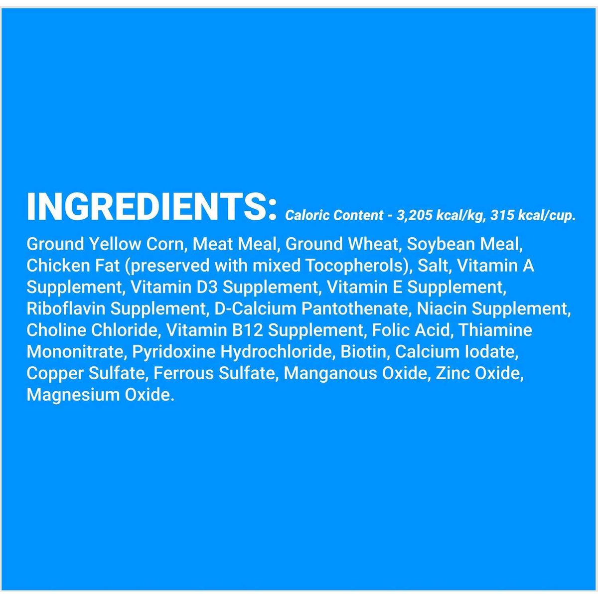 Dry Dog Food E423