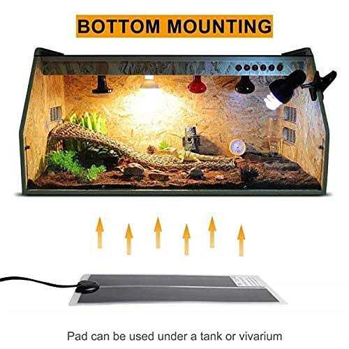 Reptile Heating Pad with Temperature Adjustment 110V 14W Heat Mat U431065