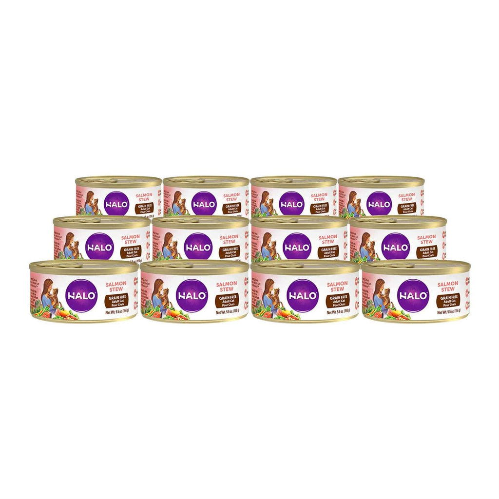 Grain Free Salmon Stew Adult Cat Food J90557